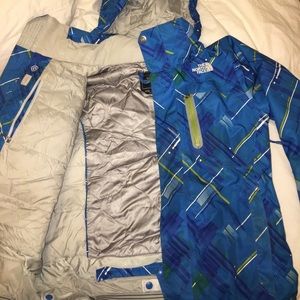 North Face Hyvent Geometric Ski Jacket